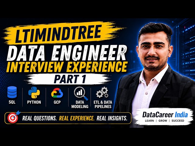 LTIMindtree Data Engineer Interview Questions & Experience | Part 1