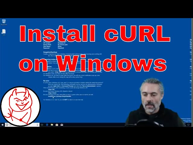 Install cURL from official site on Windows - How to install cURL on Windows