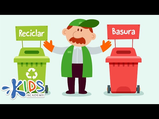 ¡Niños aprenden a reciclar: Plástico, Vidrio, Papel y ¡Más! - Kids Academy