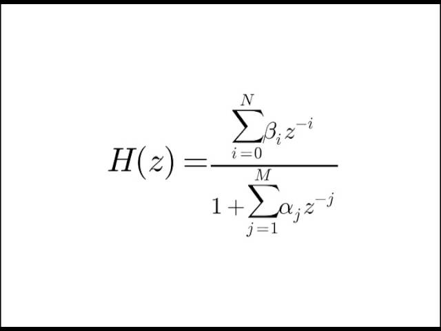 Pole-Zero Plots