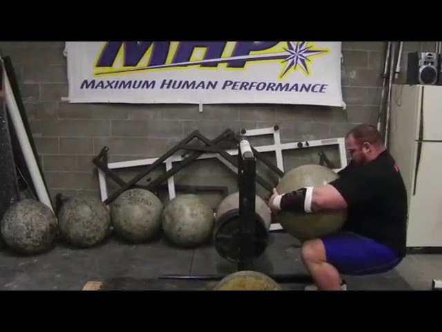 Brian Shaw 558 lb (253.6 kg) Heaviest Atlas Stone Load Ever?