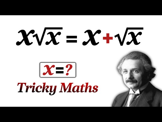 Tricky Maths problem-solving | What is the value of "x"? | Many failed!