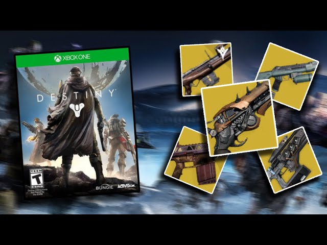 All Exotic Weapons From D1 Not In Destiny 2