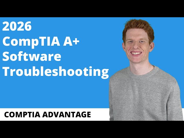 CompTIA A+ Software Troubleshooting Practice Test 2026 (20 Questions with Explained Answers)