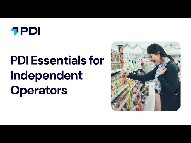 PDI Essentials for Independent Operators