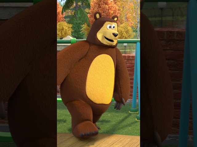Masha controla a todos los osos #Shorts #mashabear #mashaoso #shortsfeed #niños #trending
