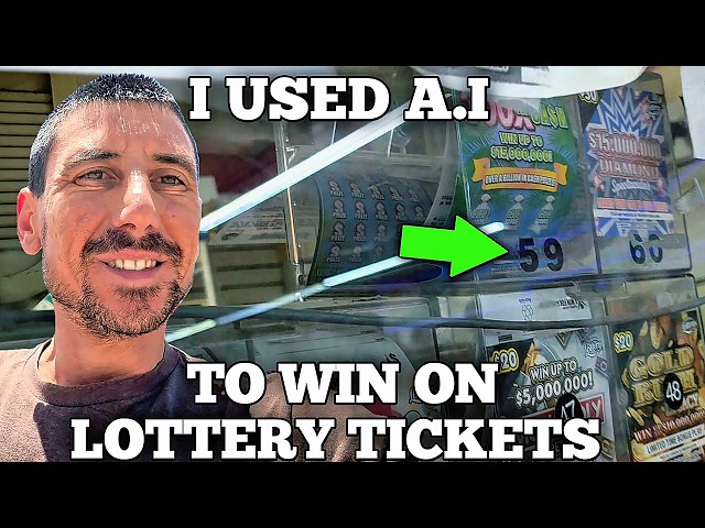 I Used AI to Win on Lottery Tickets - Scratch Life🚀