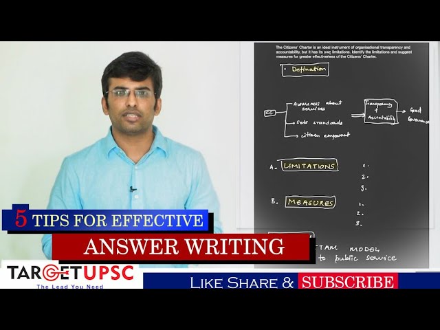 5 Important Tips for UPSC MAINS Answer writing | Answer structure used by TOP 10 RANK |