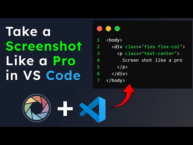 Take a Screenshot of Your Code Like a Pro - CodeSnap in VS Code