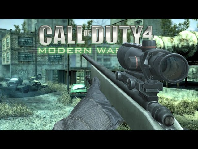 Call of Duty 4 (2007): Multiplayer Gameplay (No Commentary)