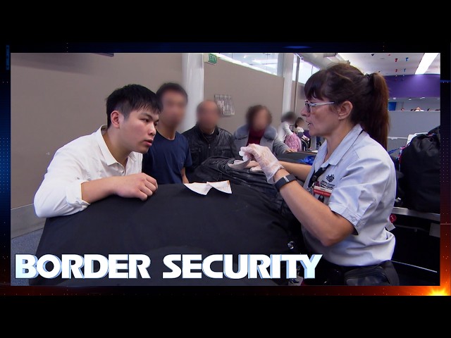 45KG Of Prohibited Goods Uncovered In Family's Bags! | FULL EPISODE | Border Security Australia