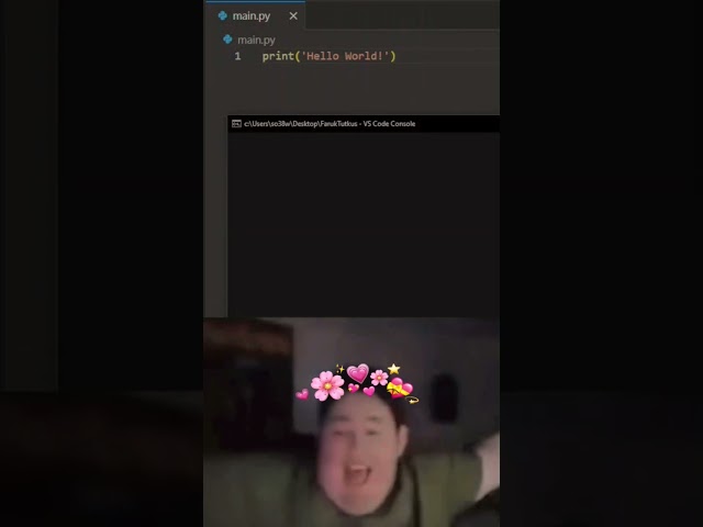Every Beginner's Problem😂 #python #webdevelopment #shorts