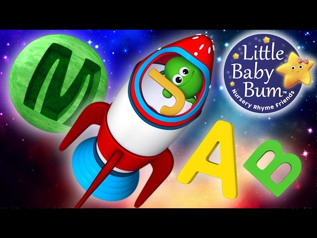 ABC Song | In Outer Space | Nursery Rhymes | Original Song By LittleBabyBum!