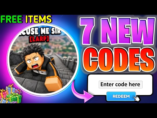 ⚠️NEW CODES⚠️EXCUSE ME SIR CODES IN JULY 2026 - ROBLOX EXCUSE ME SIR CODES