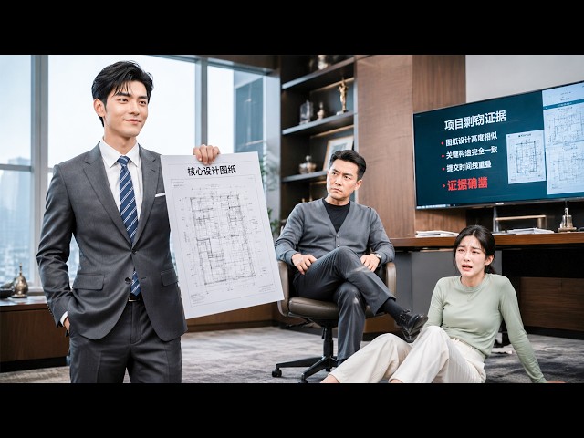 被妻子和上司聯手算計，事業崩塌、名譽受損，所有人以為他翻不了身，關鍵時刻他僅用一張圖紙逆轉局勢，反殺打臉#爽文