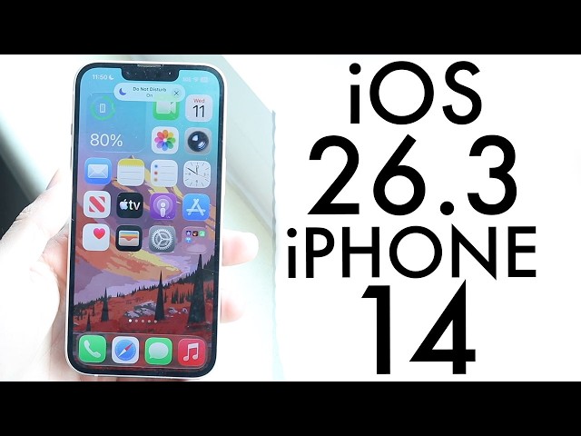 iOS 26.3 On iPhone 14! (Review)