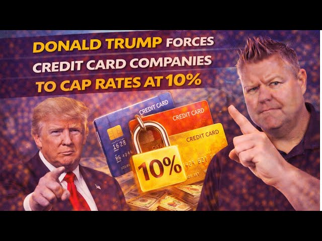 Breaking News: Trump Forcing Credit Card Companies To Cap Interest Rates At 10%