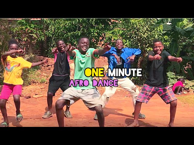 Best African choreography / One Minute Afro dance video from Cheeza Afrikana kids