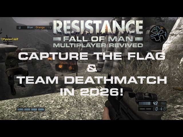 RESISTANCE: FALL OF MAN! TEAM DEATHMATCH & CAPTURE THE FLAG MULTIPLAYER MAYHEM IN 2026! (PS3/RPCS3)