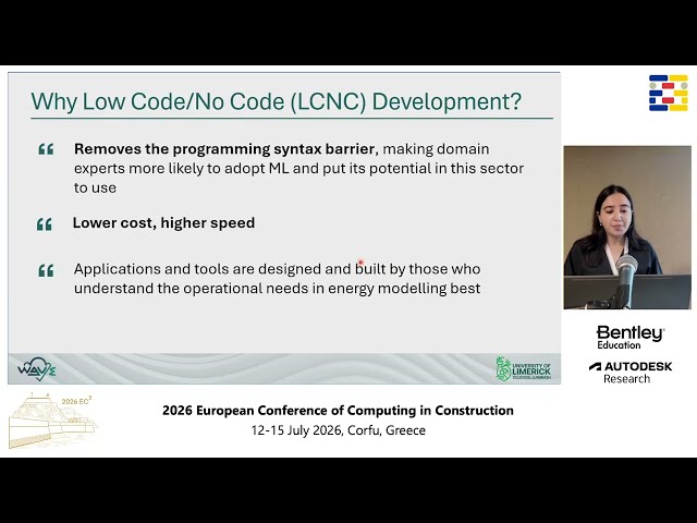 2026 EC3 - 465 - Low-Code Toolchain Development to Accelerate Data-Driven Energy Modelling