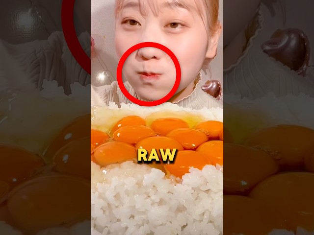 Why Only Japan Eats Raw Eggs 🥚 #japan #shorts