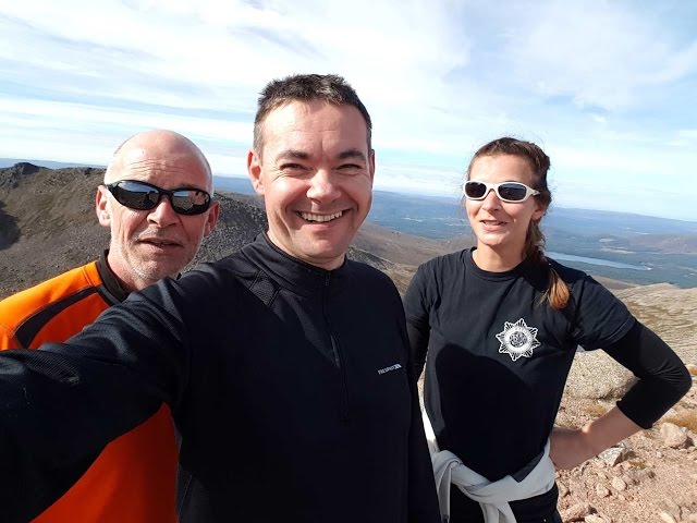 (360 Video) Hidden Chimney Direct Climb (Cairngorm Mountain) 360 Video