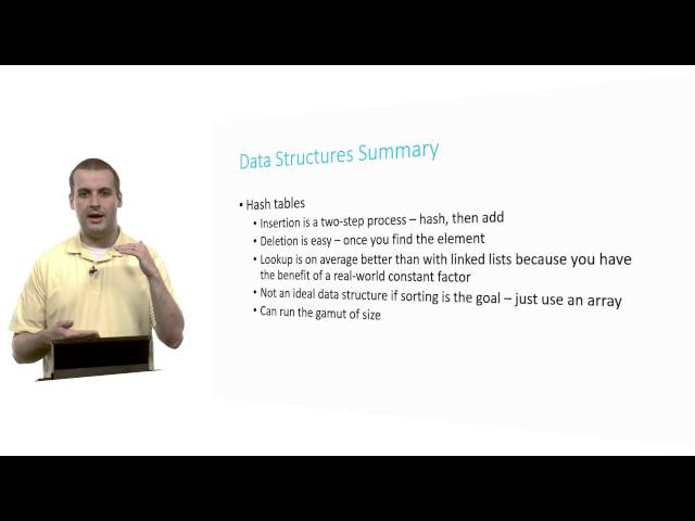 Data Structures Summary
