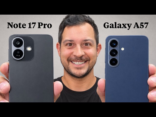 Redmi Note 17 Pro vs Galaxy A57 🆚 ¿Cuál compro?