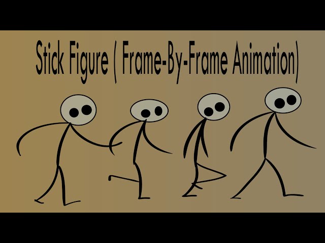 Stick Figure ( Frame- By- Frame Animation) - (advance adobe animate CC tutorial)