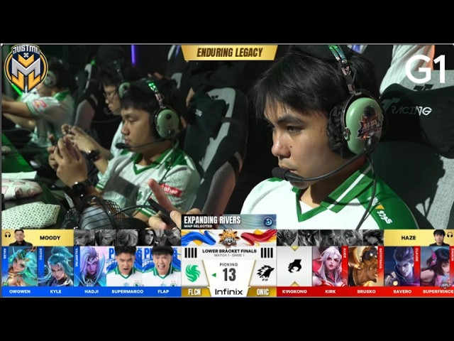 FALCONS PH vs ONIC PH - PARTIDO 1 | Finales del cuadro inferior | MPL Filipinas Temporada 17