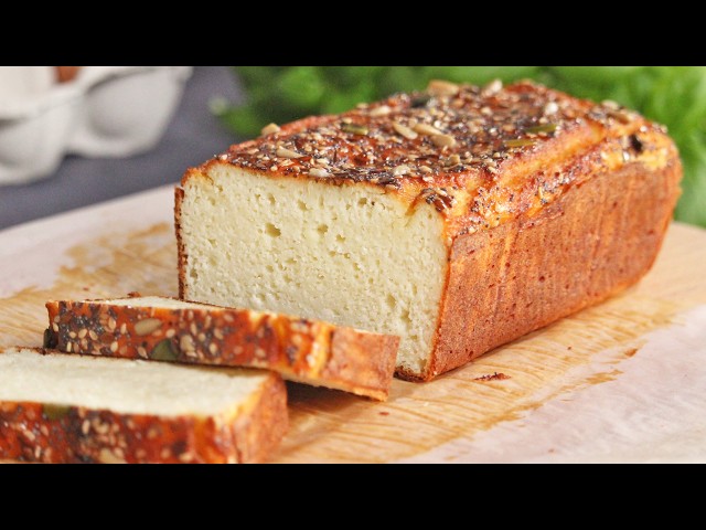 Instant High Protein Greek Yogurt Bread - No-Flour, No-Yeast, Keto Bread