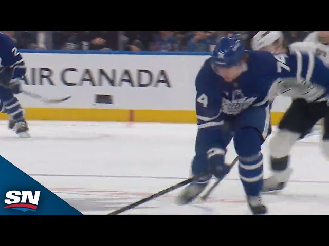 Bobby McMann's Shot Trickles In For A Maple Leafs Breakaway Goal