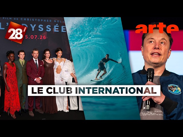 Soutien d’Elon Musk à Marine Le Pen, Didier Deschamps… : Le Club international | 28 Minutes | ARTE