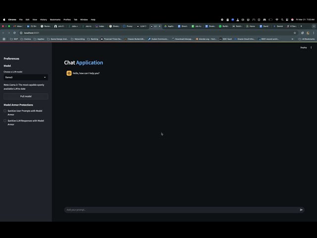 Live Demo / Walkthrough of LLM Security Using GCP Model Armor