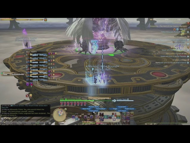 FFXIV A12S - BLU DPS POV