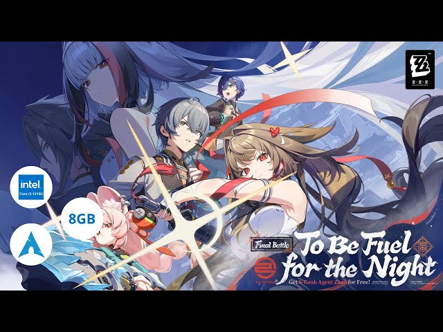 Intel Core i3-1215u 8GB Ram (4x2) Arch Linux Benchmark | Zenless Zone Zero