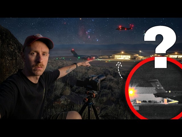 Clandestine Night Operations Captured at AREA 52 | Tonopah Test Range
