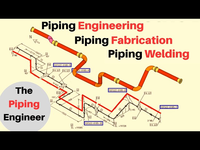 Piping Engineering for Beginners & Pros | Fabrication, Welding, Drawings