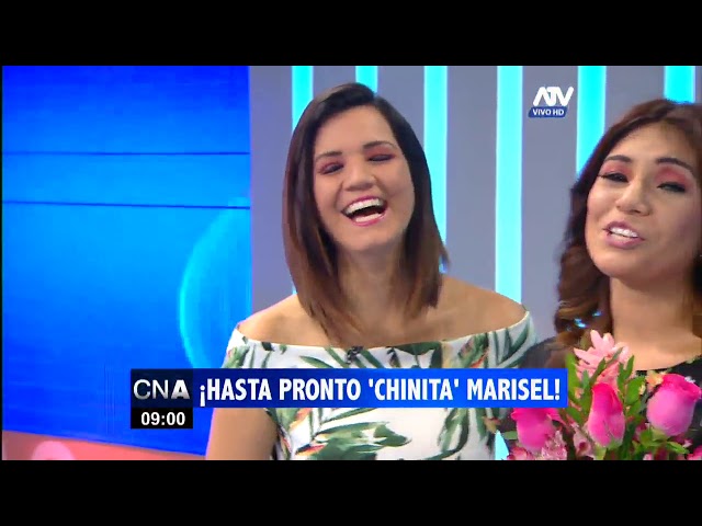Fin de una etapa: Marisel Linares se despidió de ATV (05.01.2018)