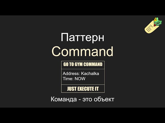 Паттерн Command, Команда, Unity, C#, gamedev