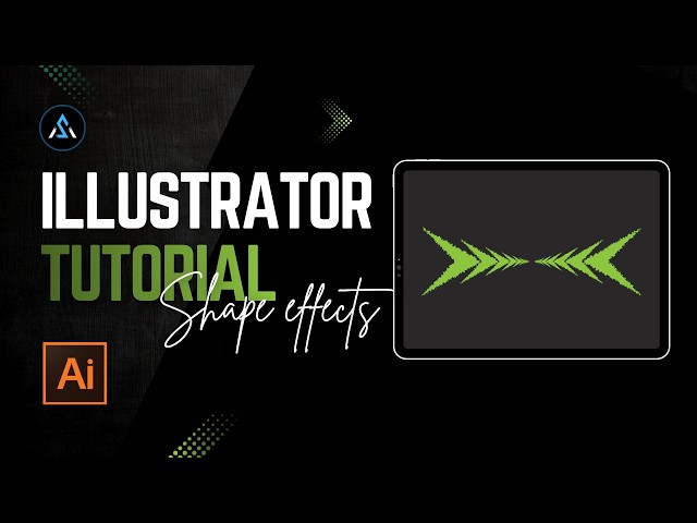 Adobe Illustrator Shape Effect | Distort & Transform Effect | Tutorial - Adobe Illustrator Tutorial