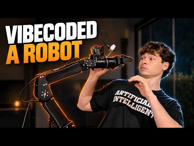 I VIBECODED a ROBOT (and you can do it too) - One Skill for programming hardware