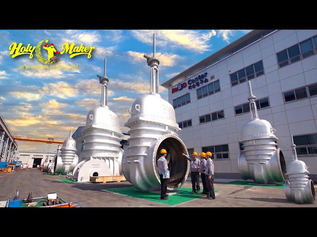 Mass Producing Ultra-Large Industrial Valves: Inside a Korean Valve Factory