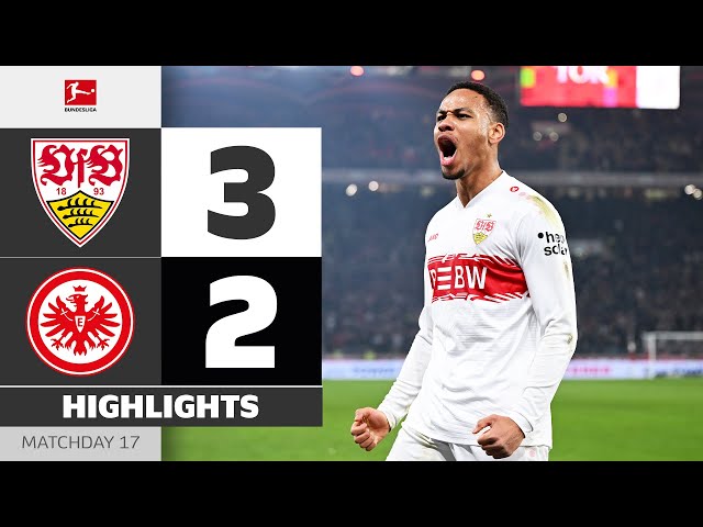 Late Drama in Stuttgart! | VFB STUTTGART - EINTRACHT FRANKFURT | Highlights | MD 17 Bundesliga