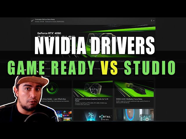 Which drivers should I use? Game Ready Studio para Render D5 Lumion or Twinmotion