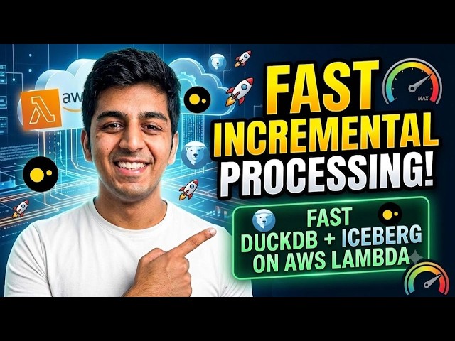 Learn How to Build an Incremental Iceberg Pipeline (MERGE/Upsert) with DuckDB on AWS Lambda
