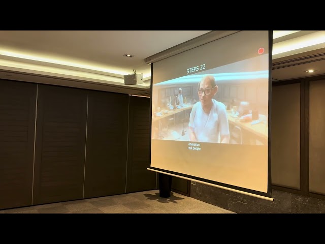 AI Lens demo at AAAI Creative AI for Live Interactive Performances (CLIP) Workshop