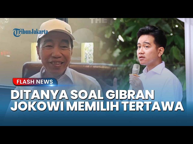 Jokowi Laughs Off Gibran's Diploma Lawsuit: Studied Abroad but Still Has to Take a GED Exam?