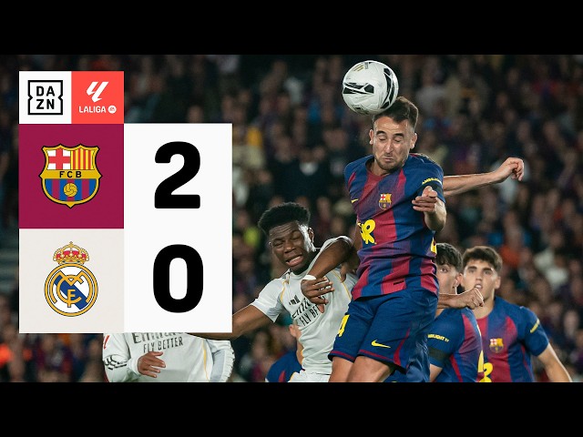 FC Barcelona vs Real Madrid (2-0) | Summary and goals | Highlights LALIGA EA SPORTS