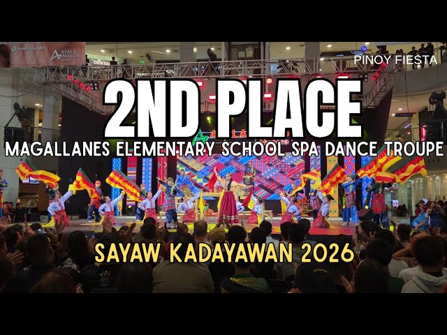 2nd Place: Magallanes Elementary School SPA Dance Troupe | Sayaw Kadayawan 2026